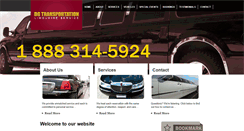 Desktop Screenshot of dgtransportation.ca